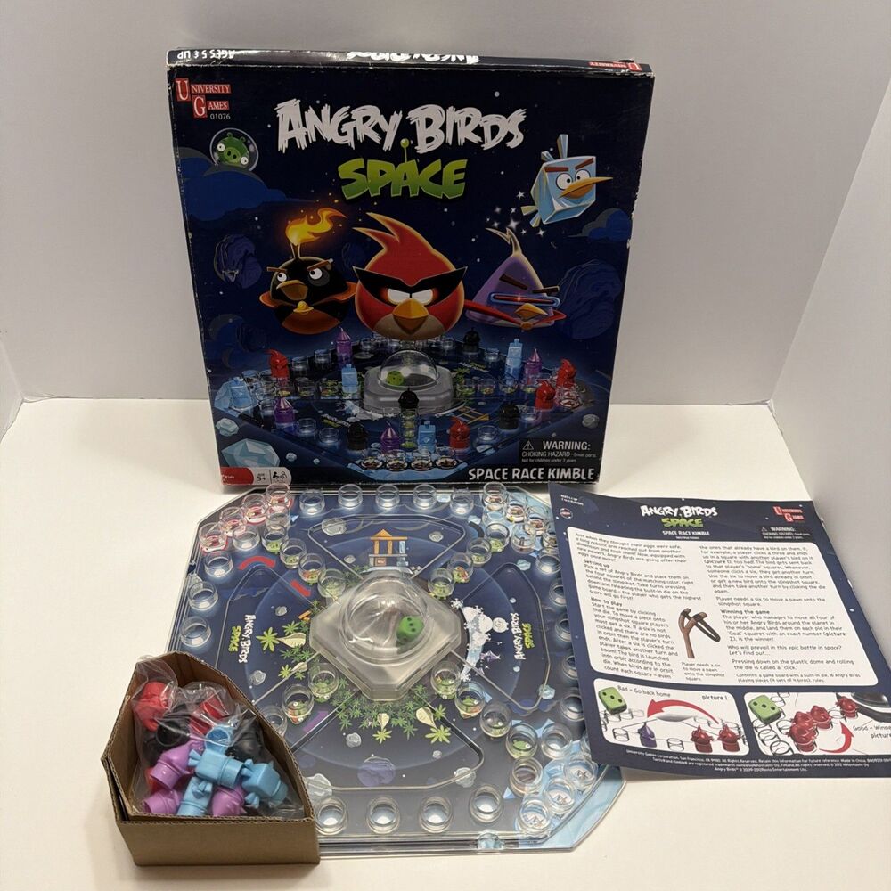 Angry Birds Space Race Kimble Game New/Sealed Comp.